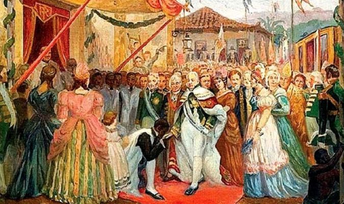 História da Independência do Brasil: família real no Brasil