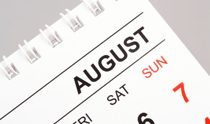 Datas Comemorativas Agosto – Lista completa