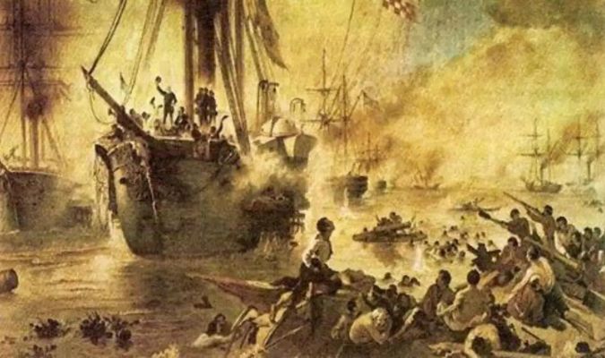 História da Independência do Brasil: chegada dos navios 